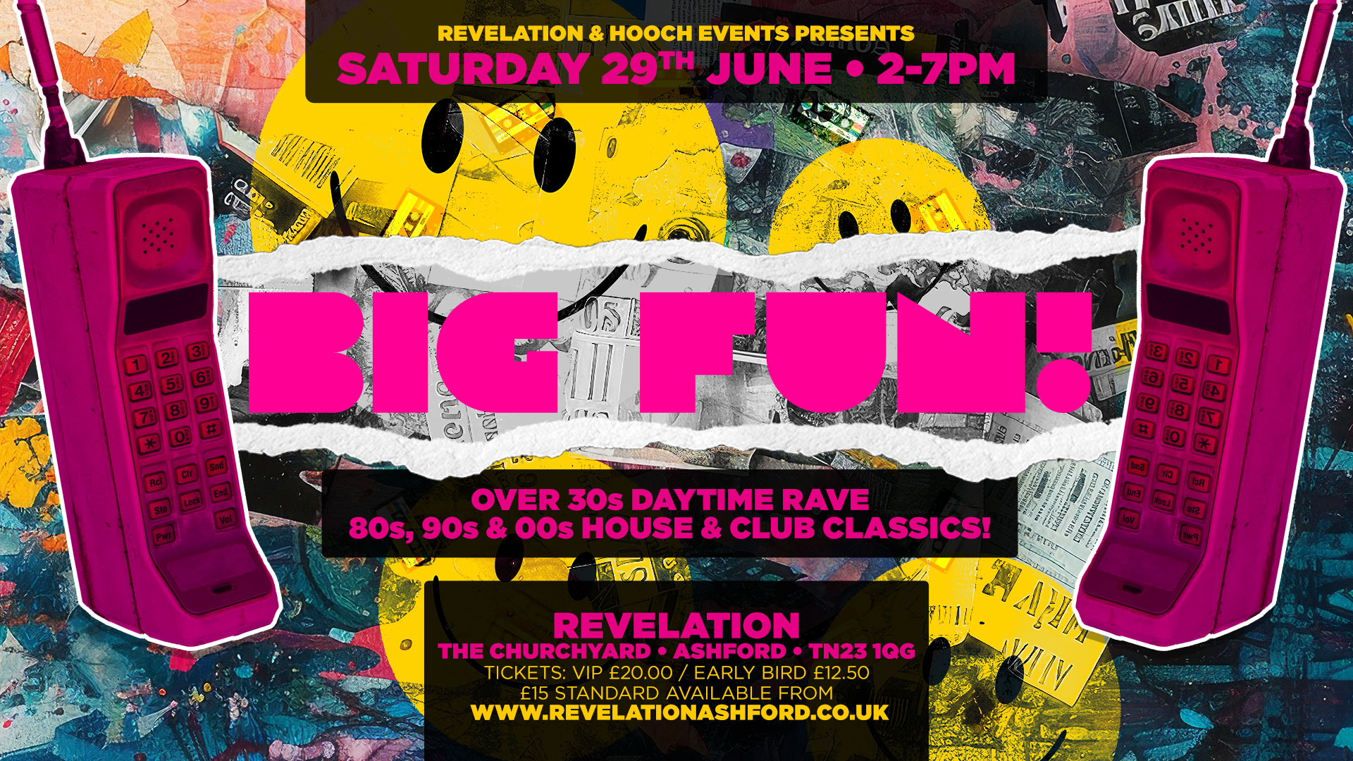 Longton Mega Rave BIG FUN! - Over 30's Daytime Rave feat. DJ Hooch + Special Guests ...